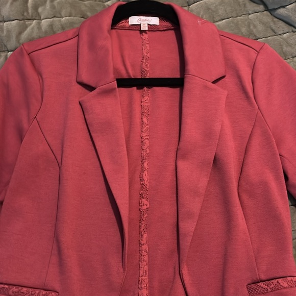 Polyester blend blazer - Picture 4 of 8